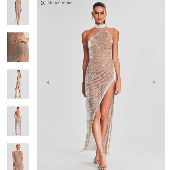 ISO - Retrofete X May Mashiah Gemma OR Quartz Dress in Silver OR Green Medium - Picture 5 of 5